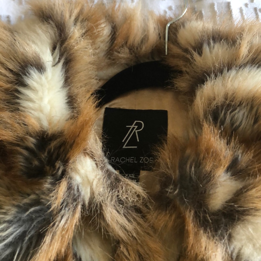Rachel Zoe Faux Fur vest XXS